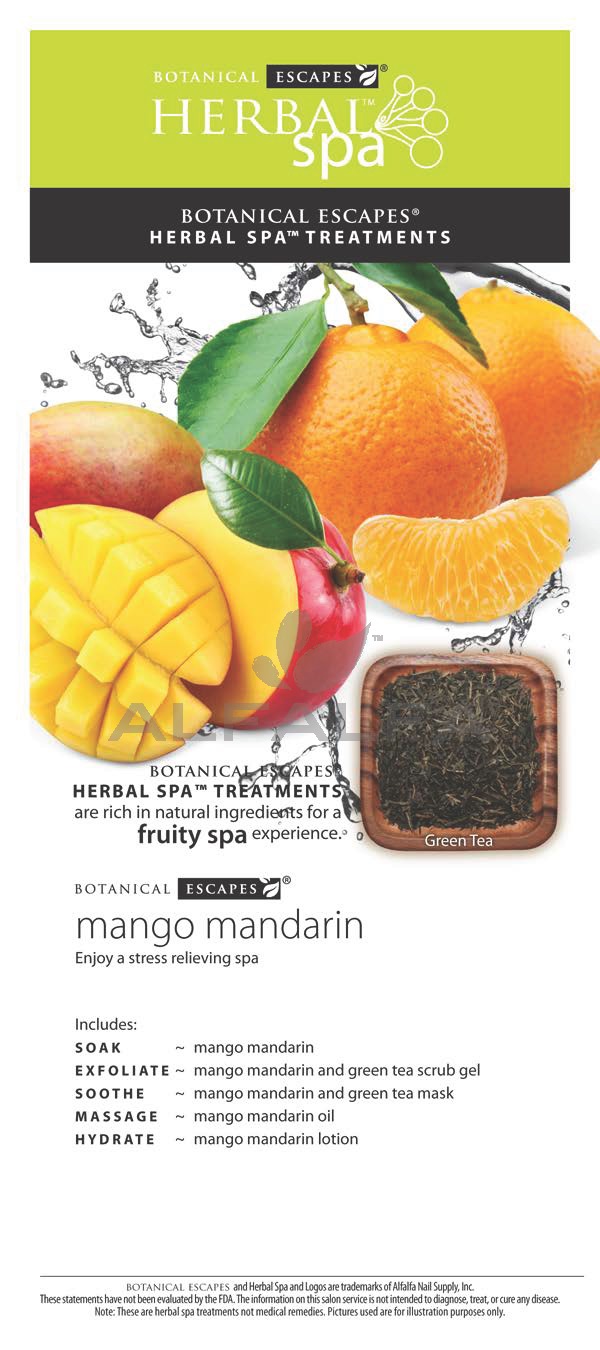 Botanical Escapes Herbal Spa Pedicure - Fruity - Tea Collection