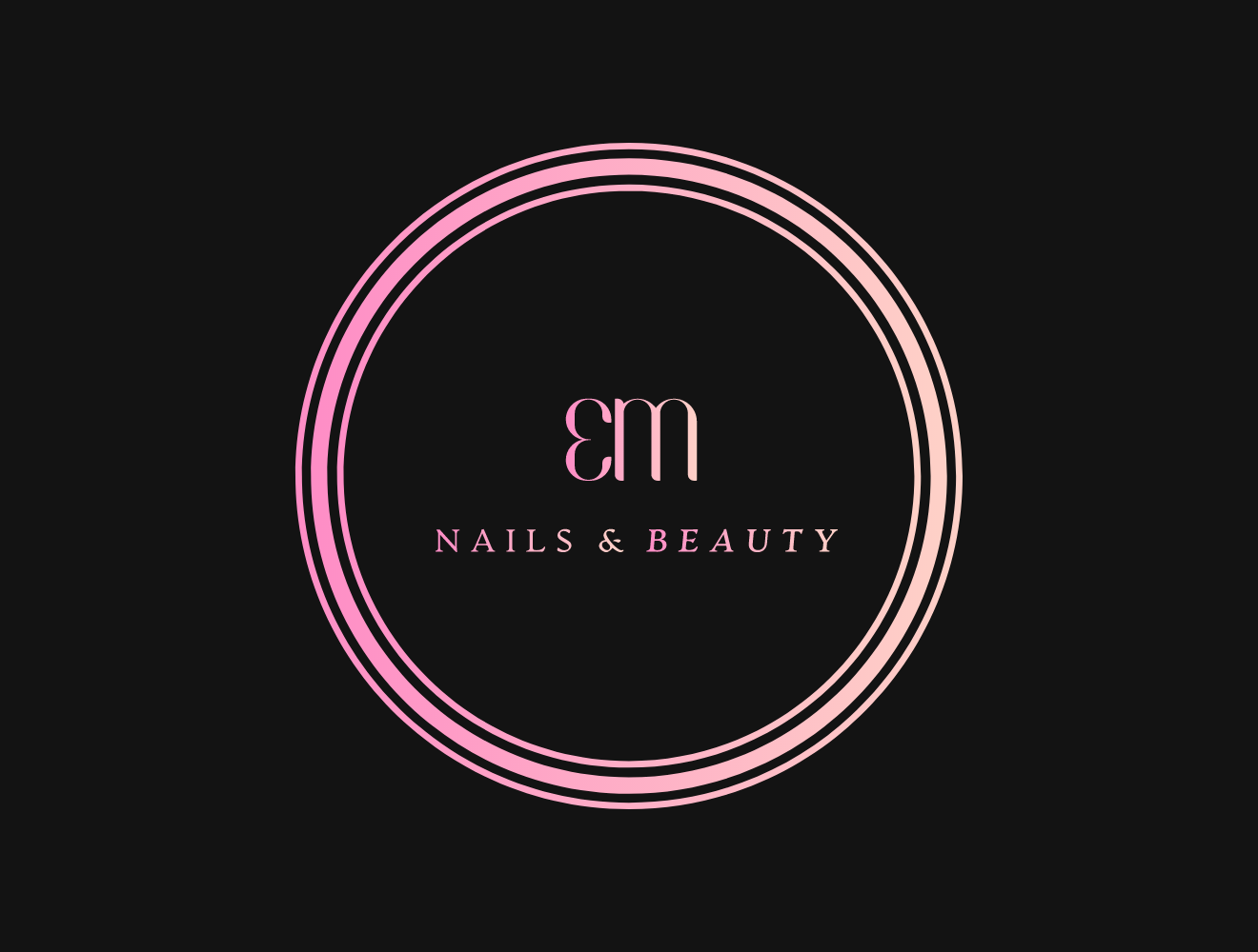 EM Nails & Beauty Logo