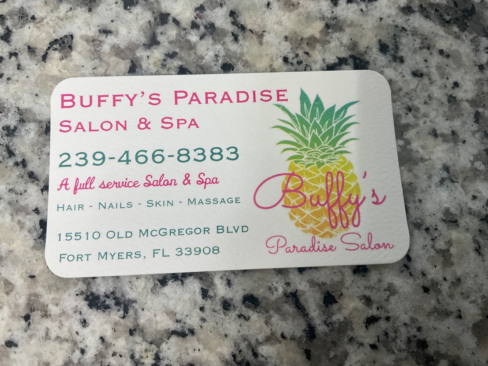 Rhonda at Buffy’s Hair Paradise  Logo